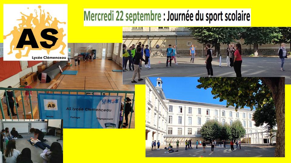 Journée du sport scolaire du 22 septembre