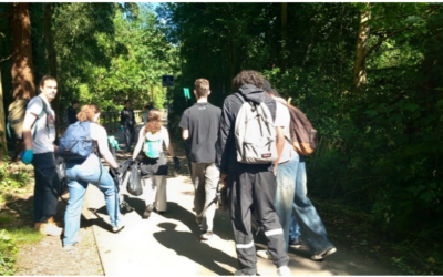 Eco-citoyenneté : marche de ramassage des déchets sur les bords de l’Erdre