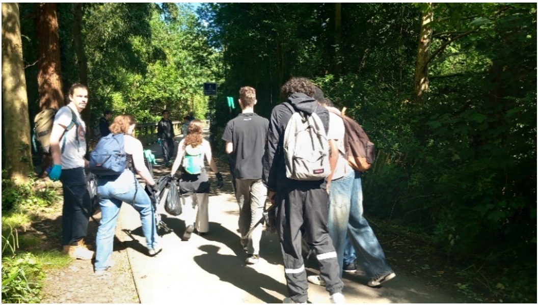 Eco-citoyenneté : marche de ramassage des déchets sur les bords de l’Erdre